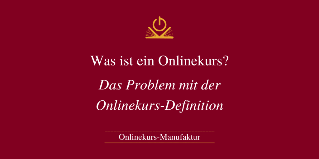Was ist ein Onlinekurs